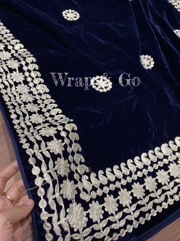 VELVET GOTA WORK SHAWL