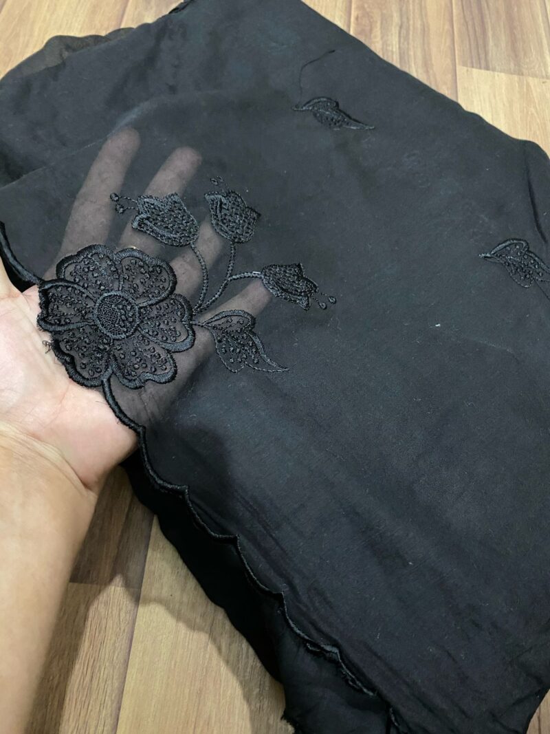Premium lawn embroidered dupattas