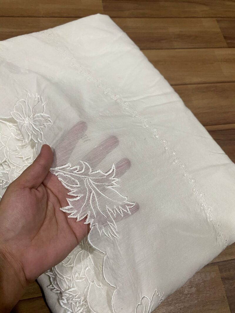 Voile lawn embroidered dupattas
