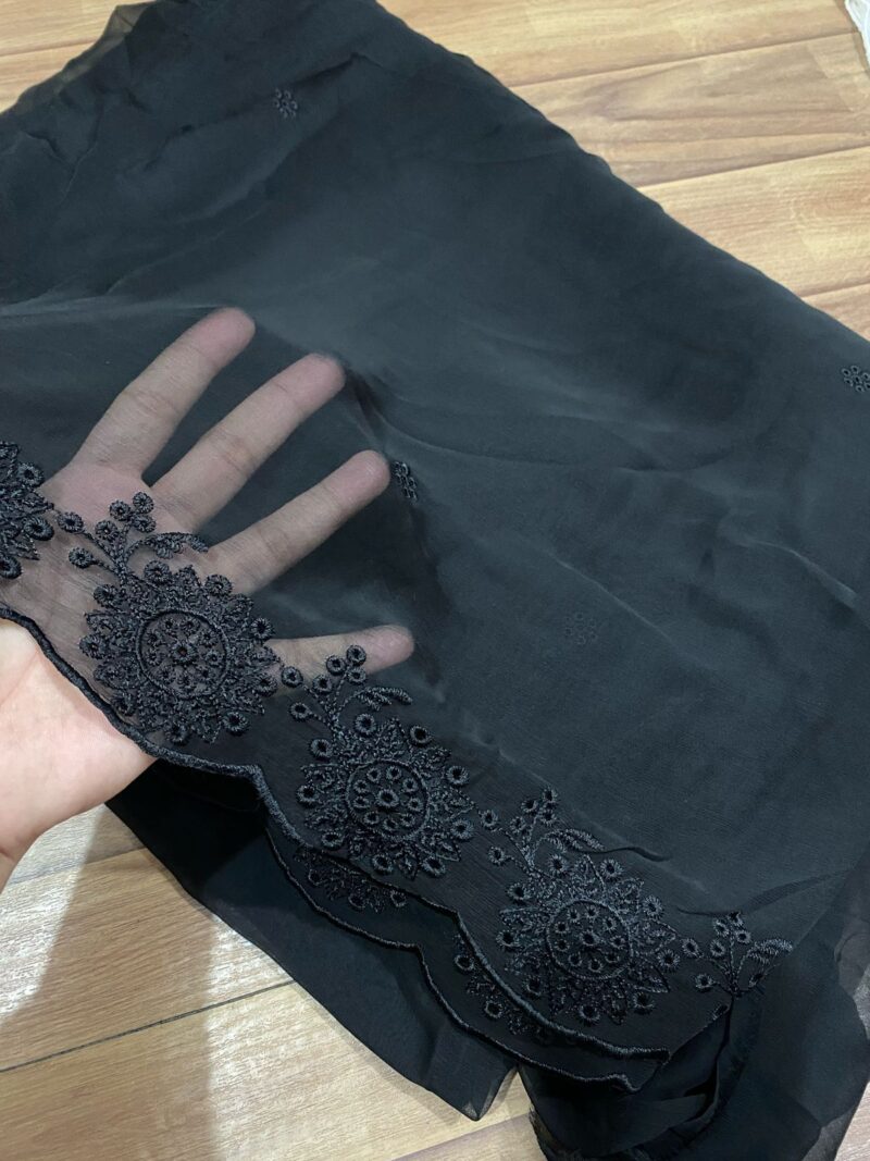 Pure Chiffon Embroidered Dupattas