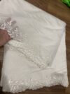 Voile lawn embroidered dupatta