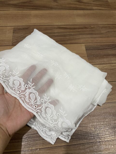 Semi pure chiffon dupatta