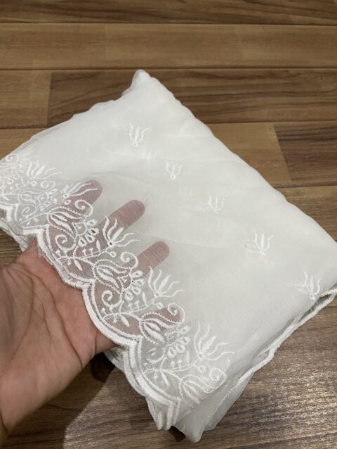 Semi pure chiffon dupatta
