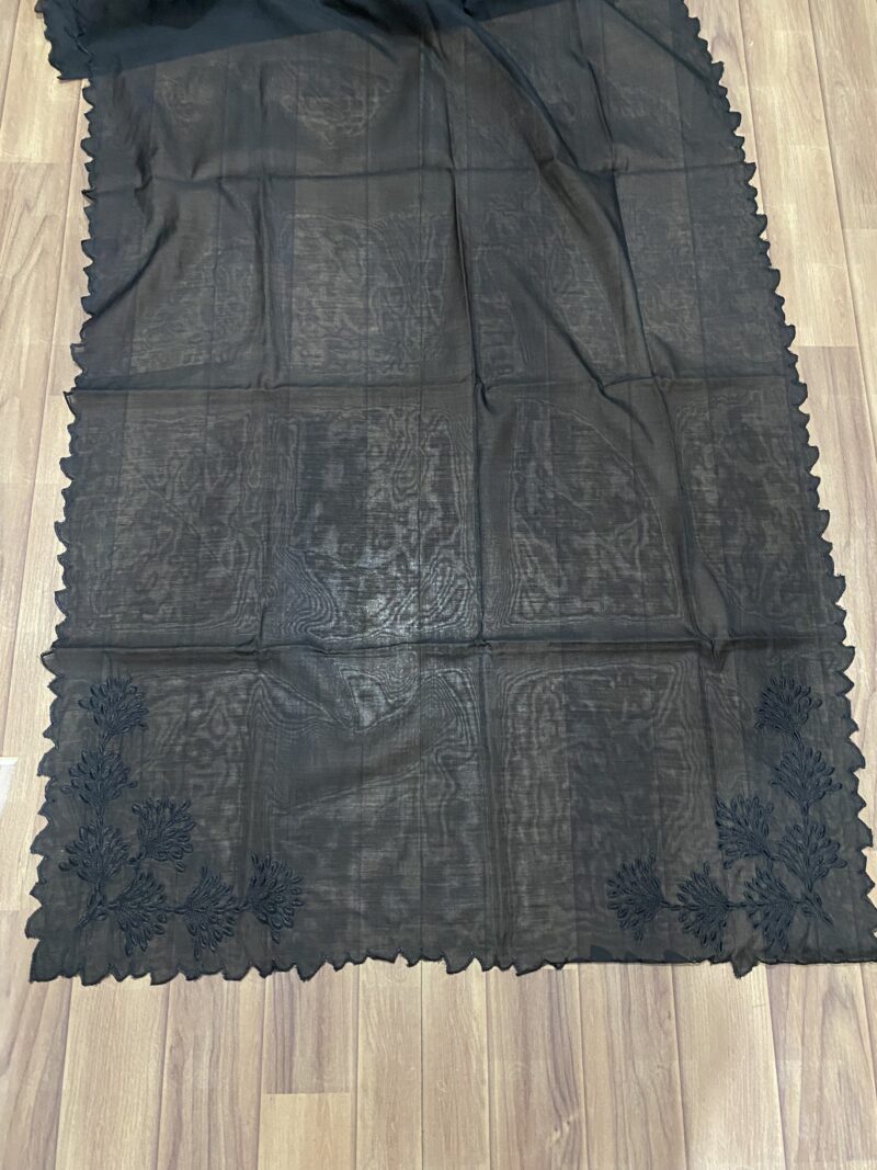Four side Voile Lawn Dupatta