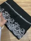 Voile lawn embroidered dupatta