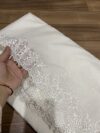 Voile lawn embroidered dupatta