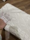 Voile lawn embroidered dupatta