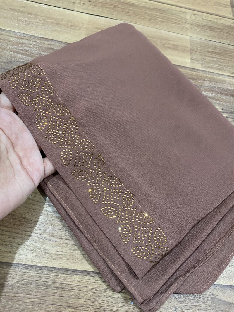Stonework chiffon chadar
