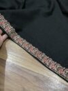 Embroidered headborder pashmina shawl