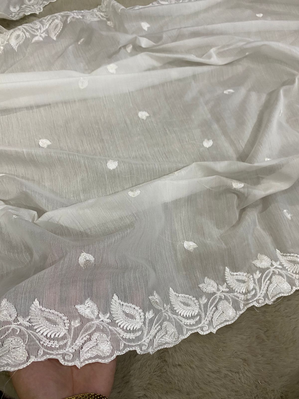 Sequins Work Voile Lawn Dupatta ✨