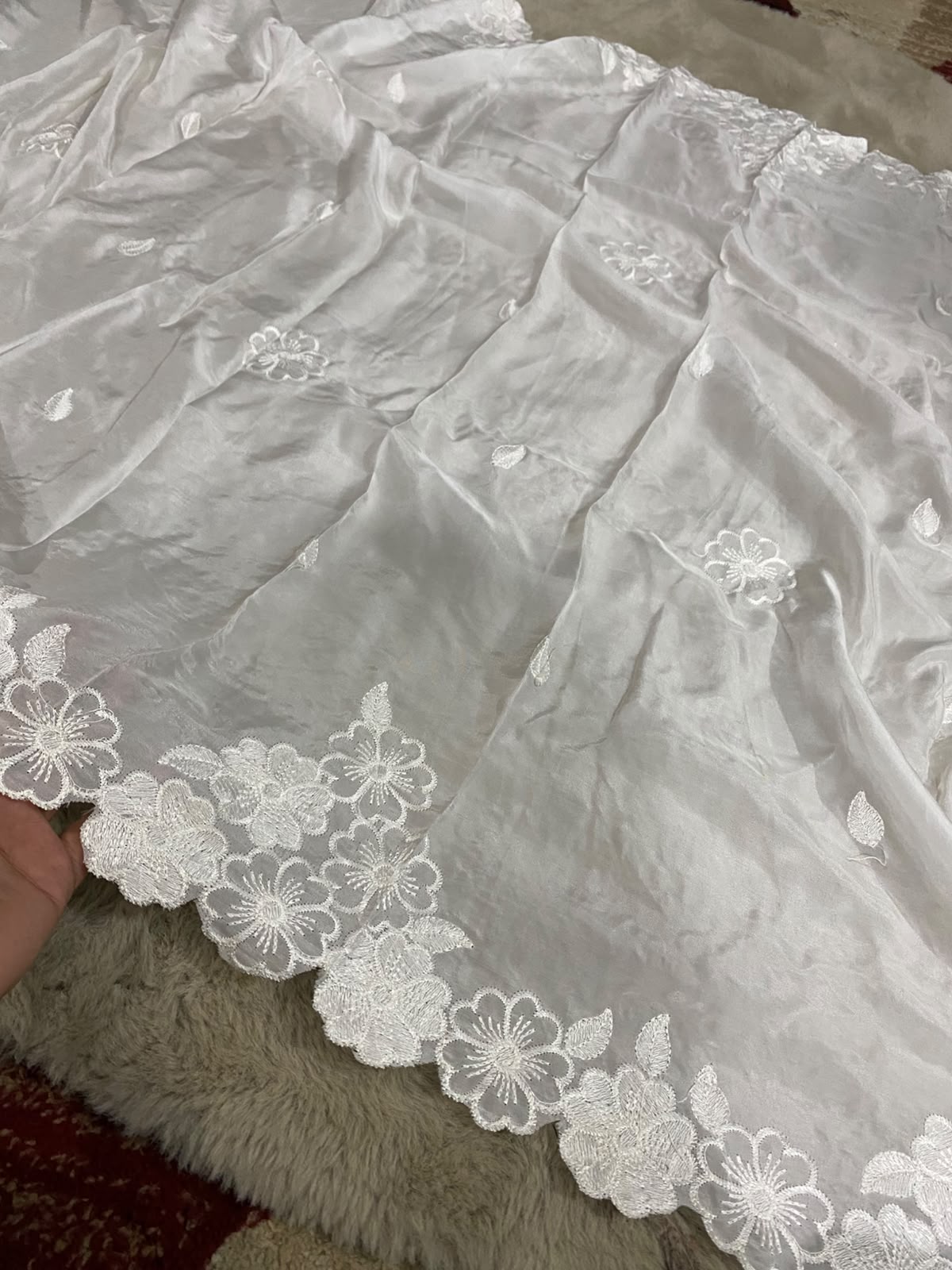 Medium Silk Embroidered Dupatta