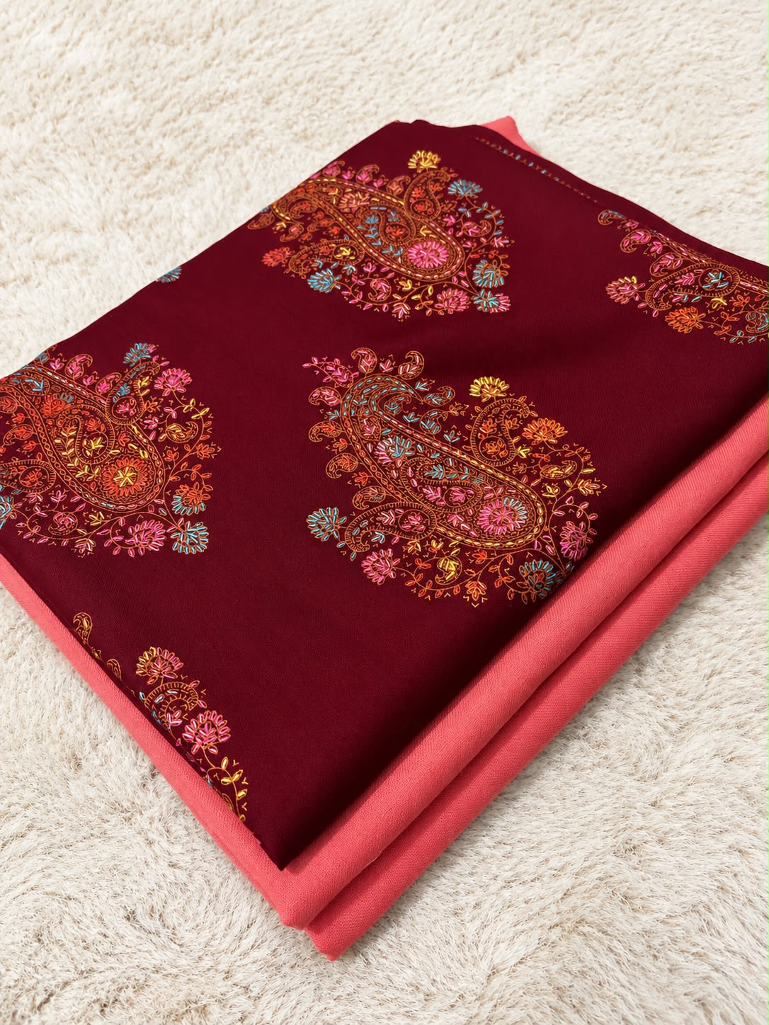 ✨ Pure Chiffon Sequins Work Dupatta ✨