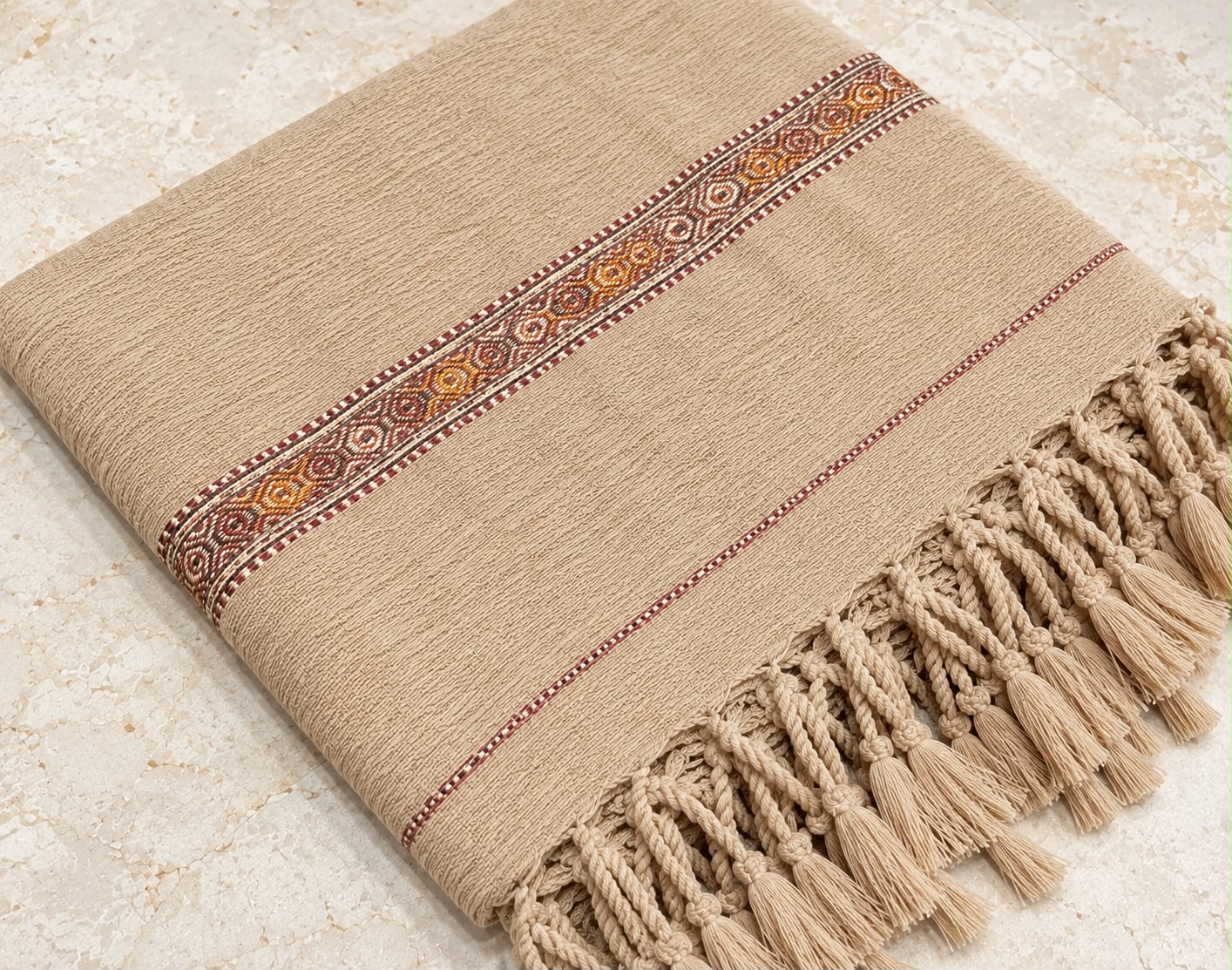 Premium Gents Velvet Wool Shawl