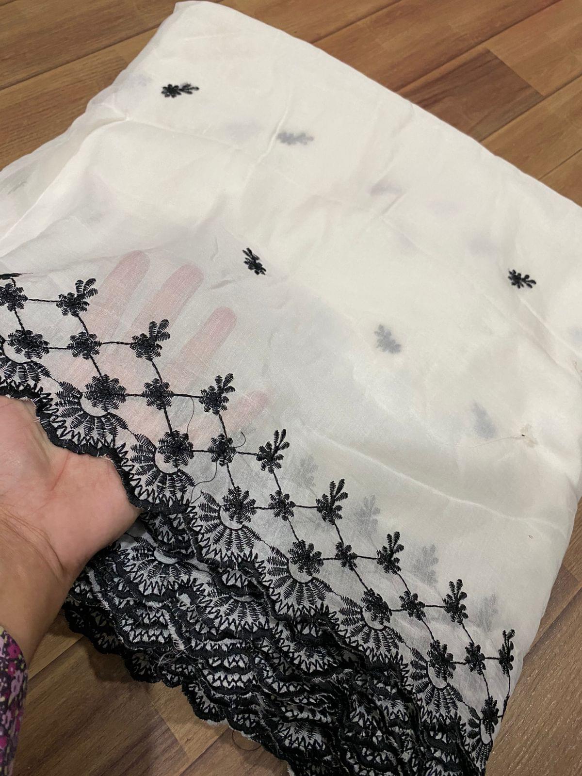 PURE LAWN EMBROIDERED DUPATTA