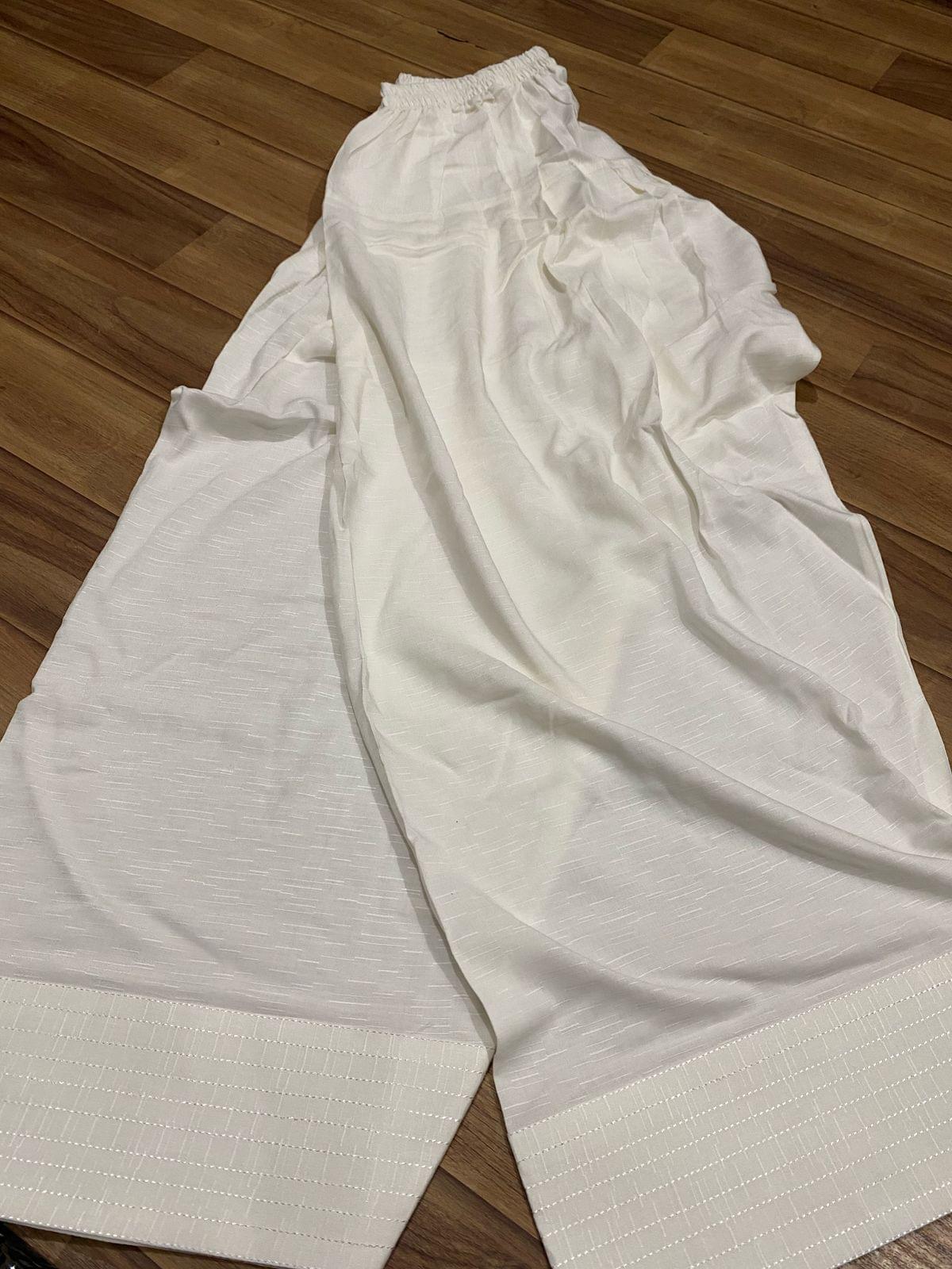BOSKI LINEN FARSHI SHALWAR