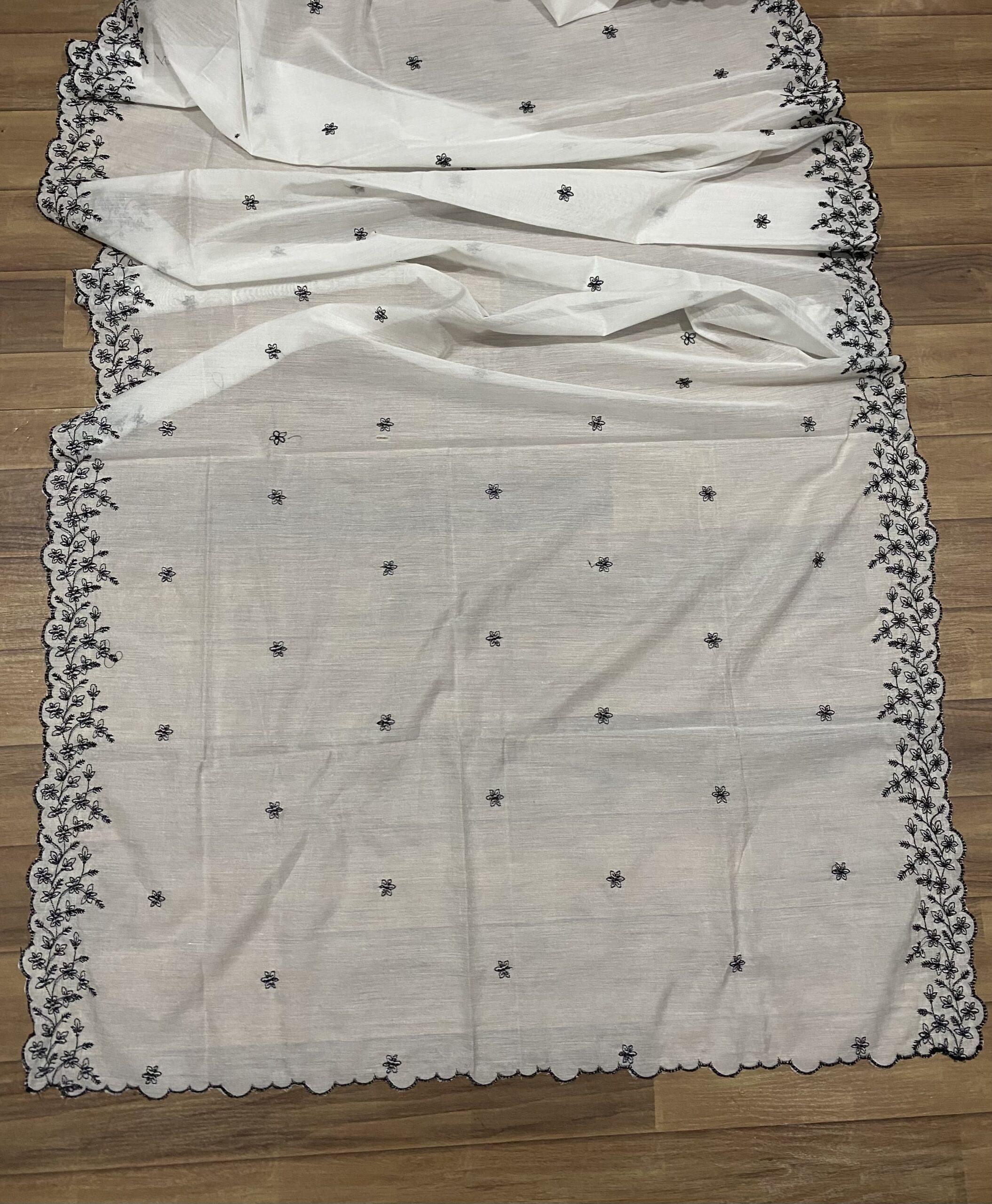 VOILE LAWN CUTWORK DUPATTA