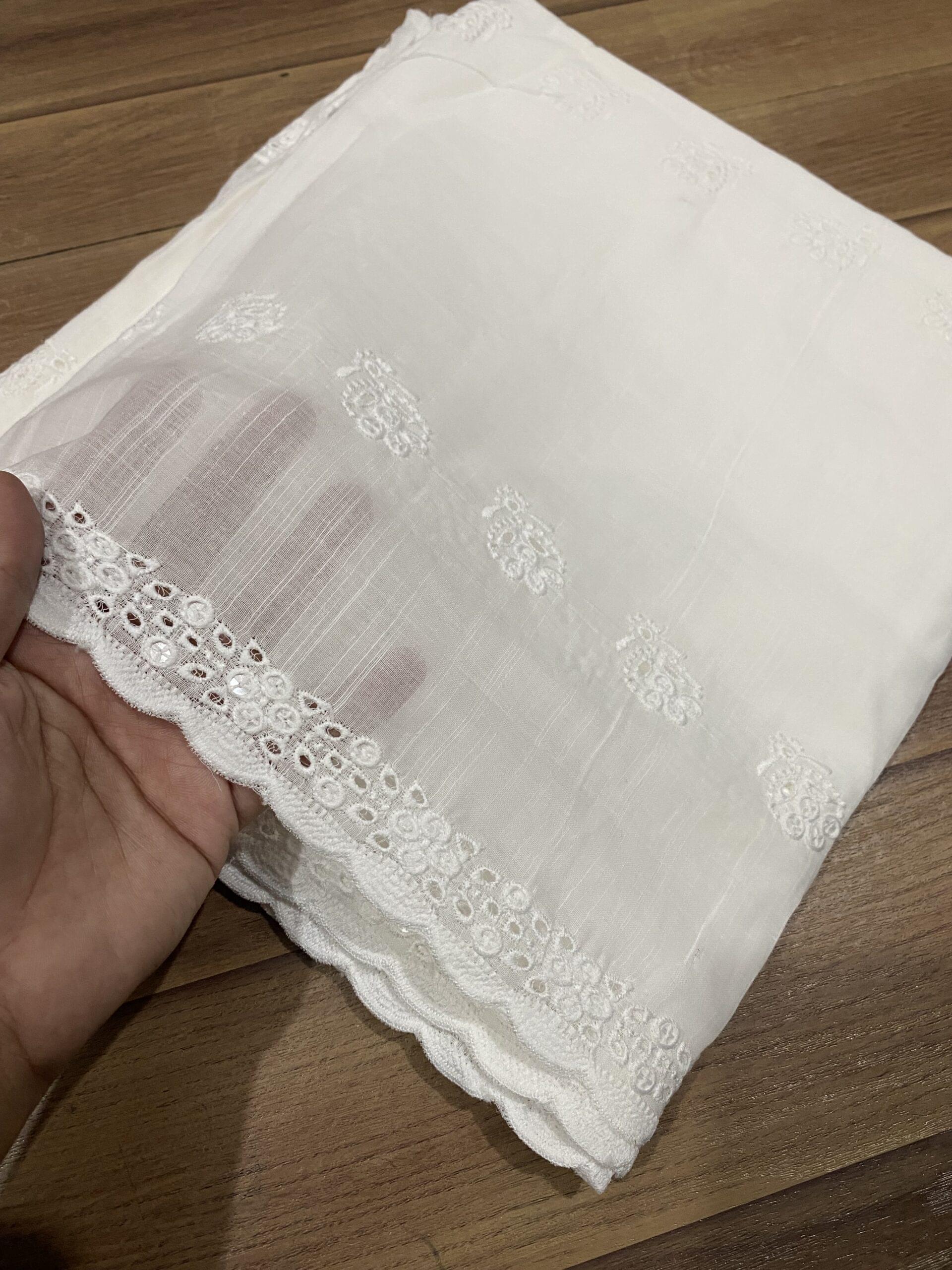 CHICKENKARI SEQUINS CHADAR