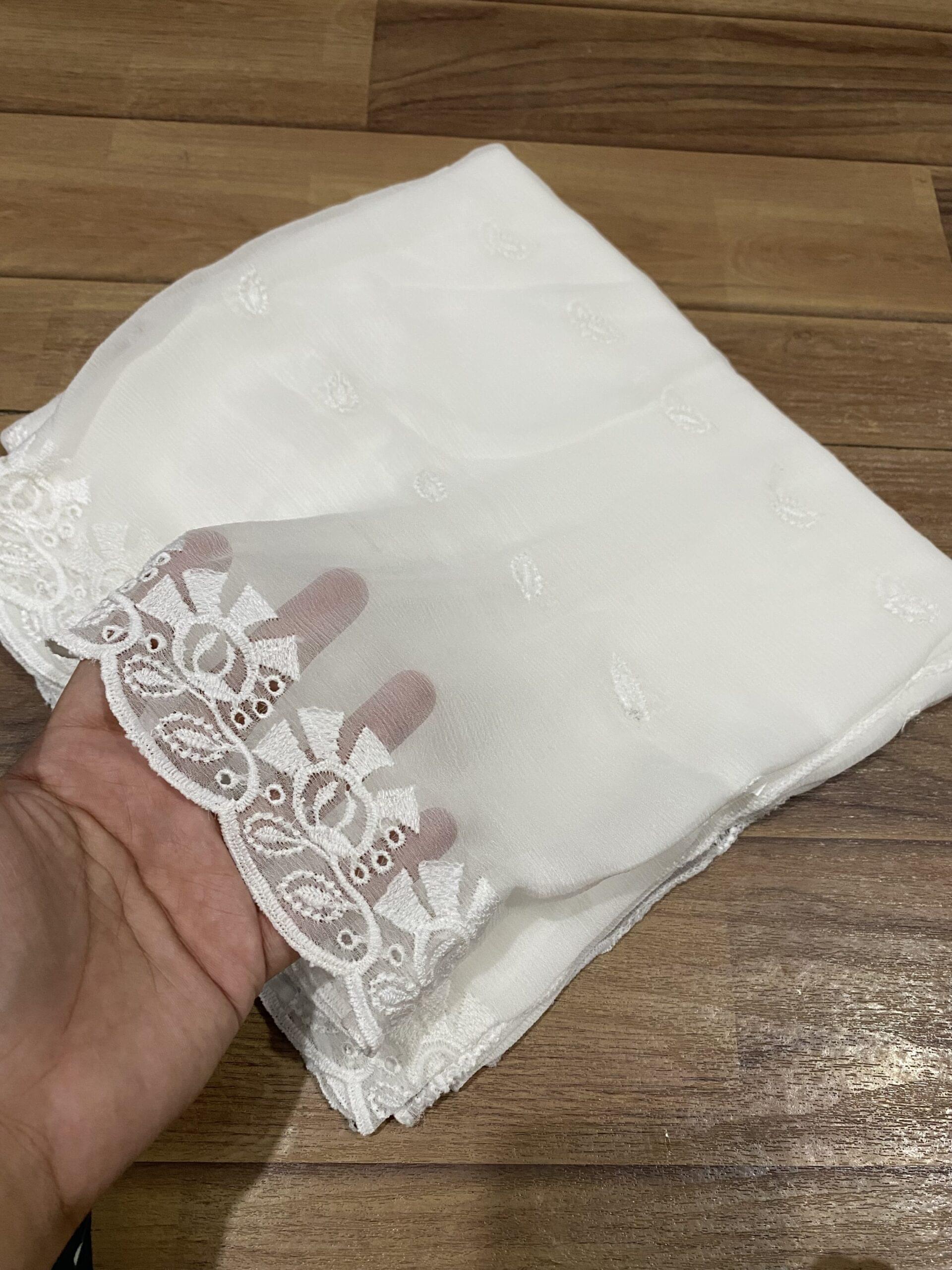 SEMI PURE CHIFFON DUPATTW