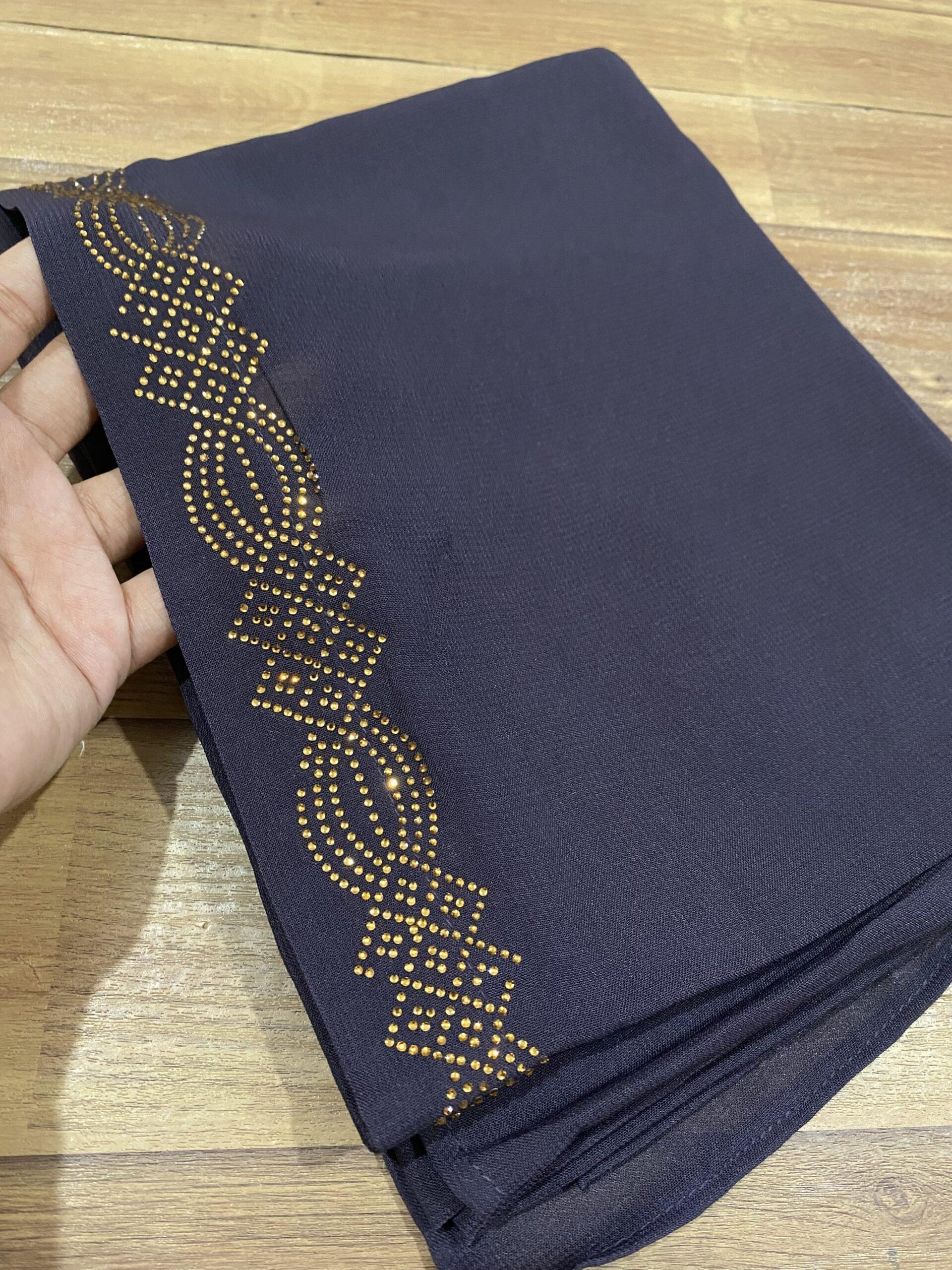 Stonework chiffon chadar