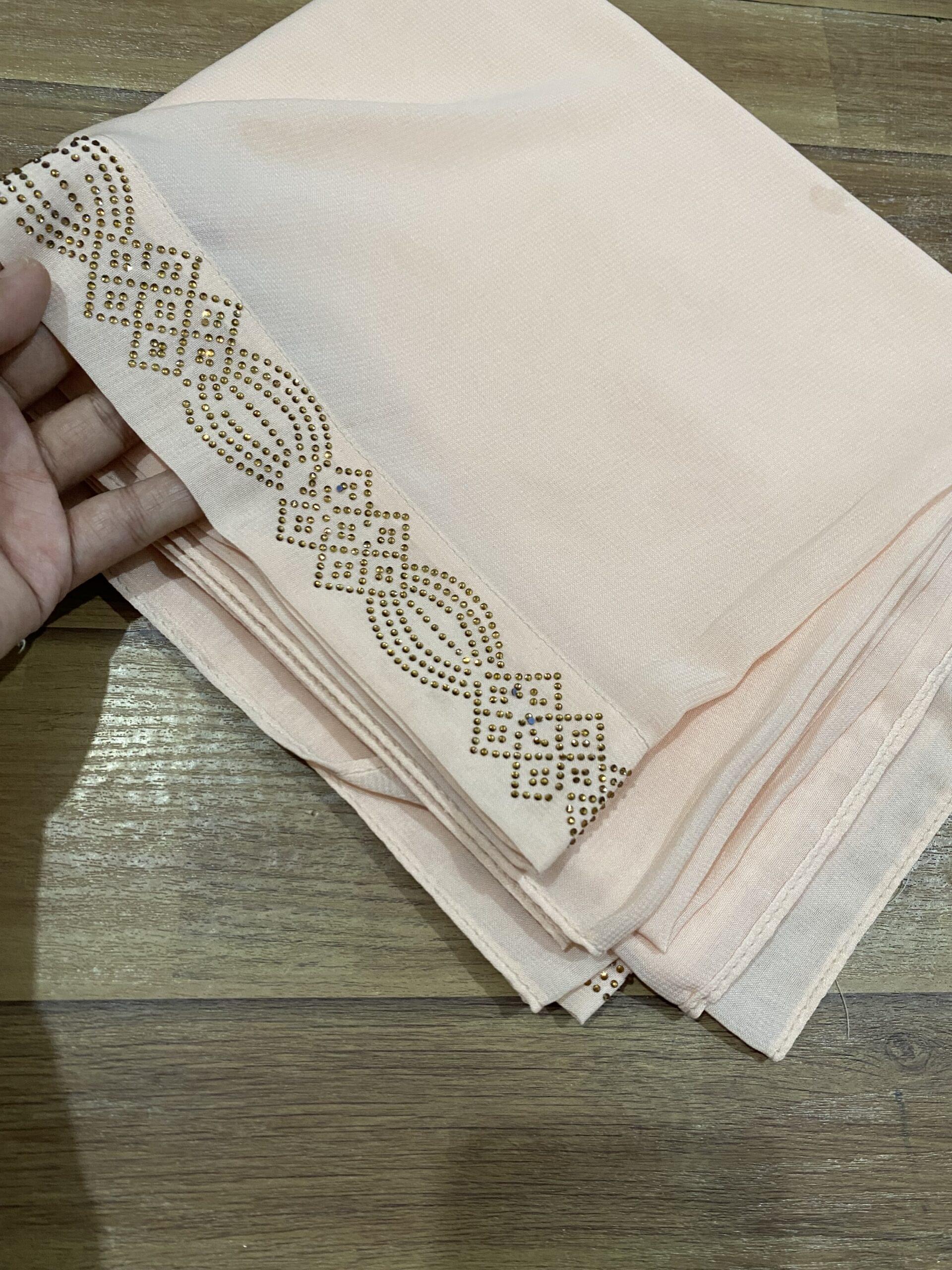 Stonework chiffon chadar