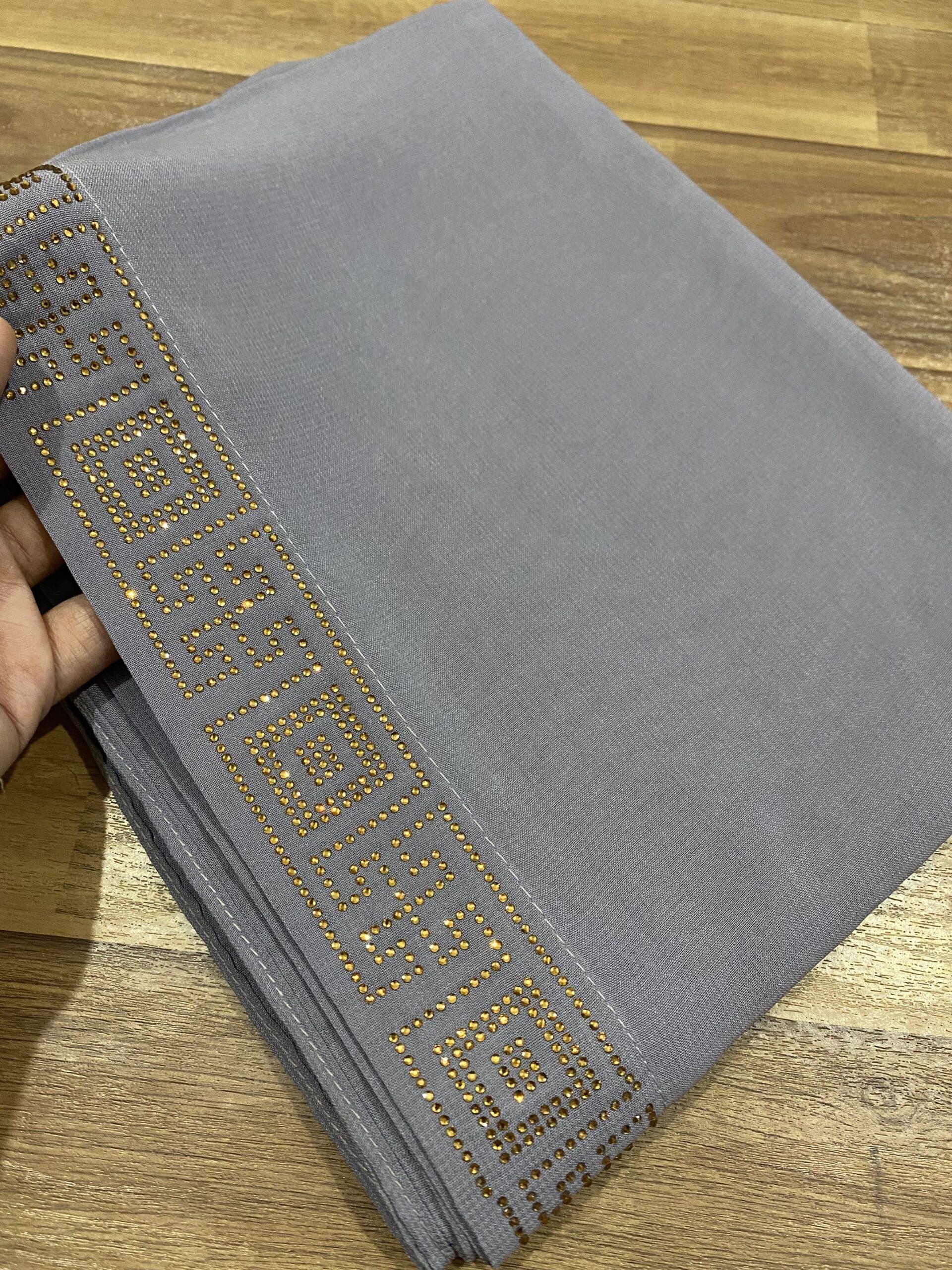 Stonework chiffon chadar