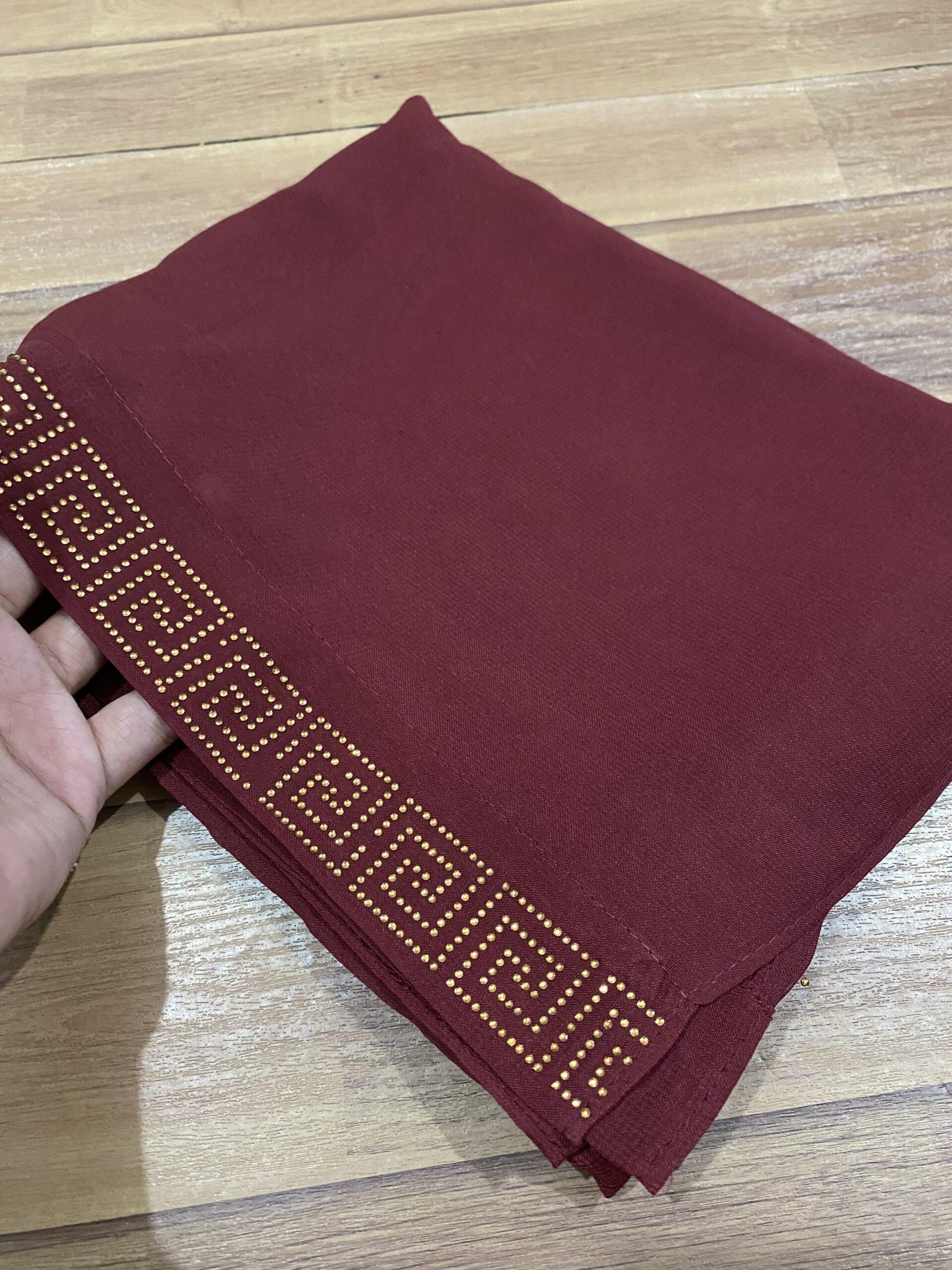 Stonework chiffon chadar