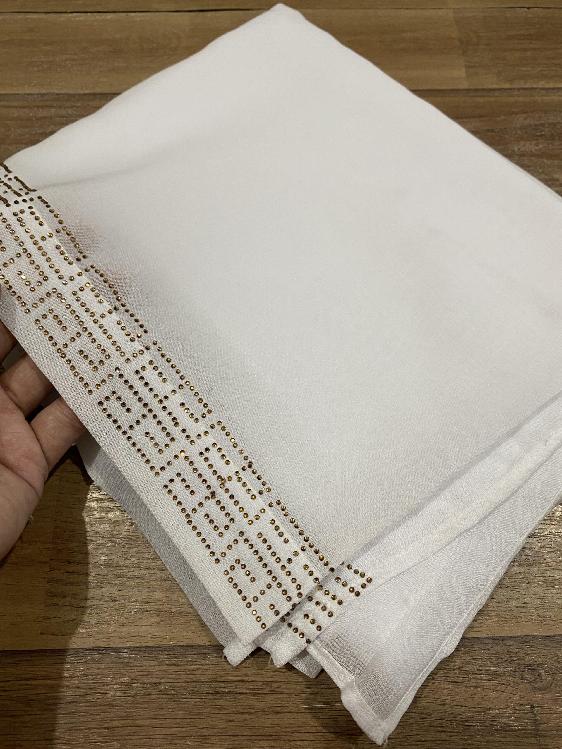 Stonework chiffon chadar